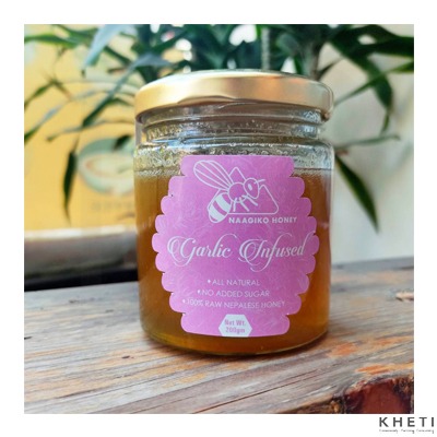 Naagiko Garlic Infused Honey (450gm)